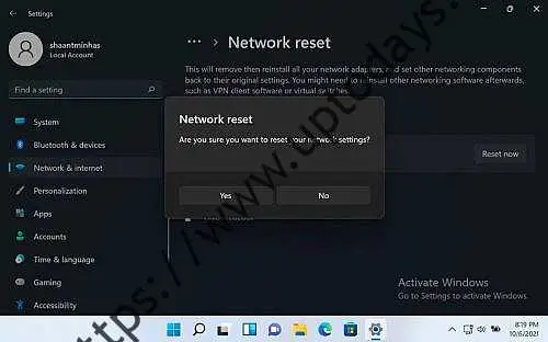 چگونه می توان تنظیمات شبکه را در ویندوز 11 بازنشانی کرد و DNS را در ویندوز 11 تغییر داد؟  – دانلود
