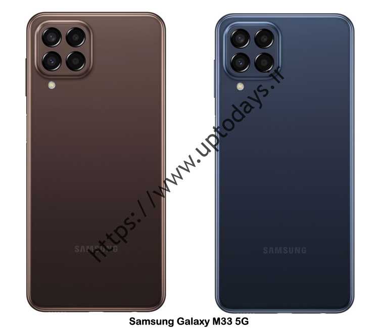 تصاویر پس زمینه M33 5G و M23 5G Samsung M33 5G